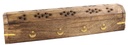 Star & Moon Wooden Incense Coffin Box – 12"