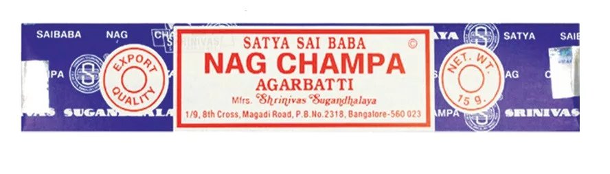 Satya Nag Champa Incense Sticks – 40g / 12-Pack Box