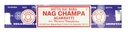 Satya Nag Champa Incense Sticks – 40g / 12-Pack Box