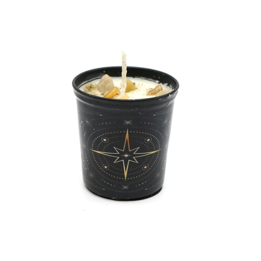 Starburst Scented Votive Candle – 4"