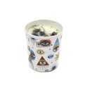 Bohemian Evil Eye Scented Votive Candle – 4"