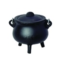 Triple Moon Cast Iron Cauldron – 6"