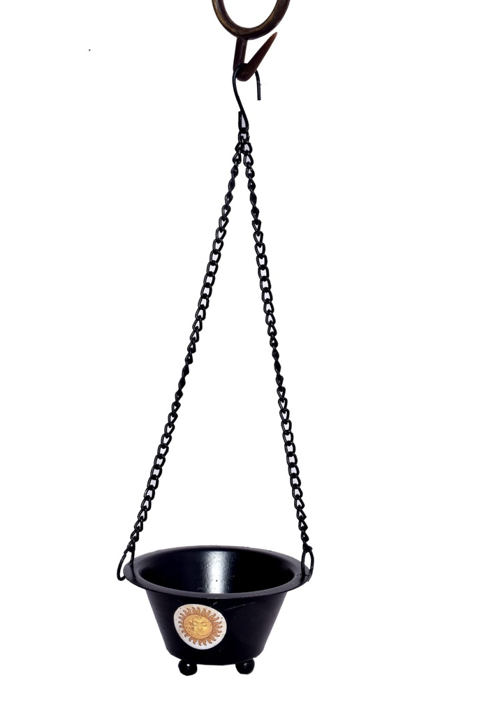 [14224] Bohemian Sun & Moon Hanging Burner Bowl – 3.25"