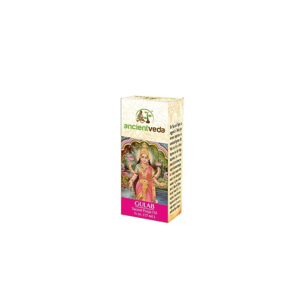 Gulab Scented Puja Oil (15ml.)