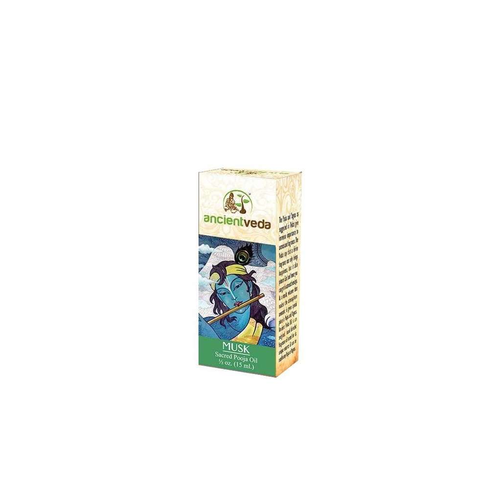 Musk Scented Puja Oil (15ml.)