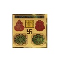 Laxmi Ganesh Yantra (3.25”)