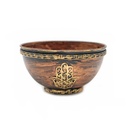 Hamsa Hand Metal Smudge Bowl – 4"
