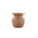 Om Sign  Copper Lota (3.75”)