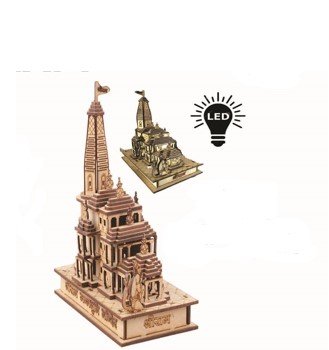 LED Ayodhya Temple (7.25")