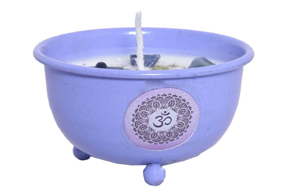 [14249] Om Scented Smudge Candle – 3"