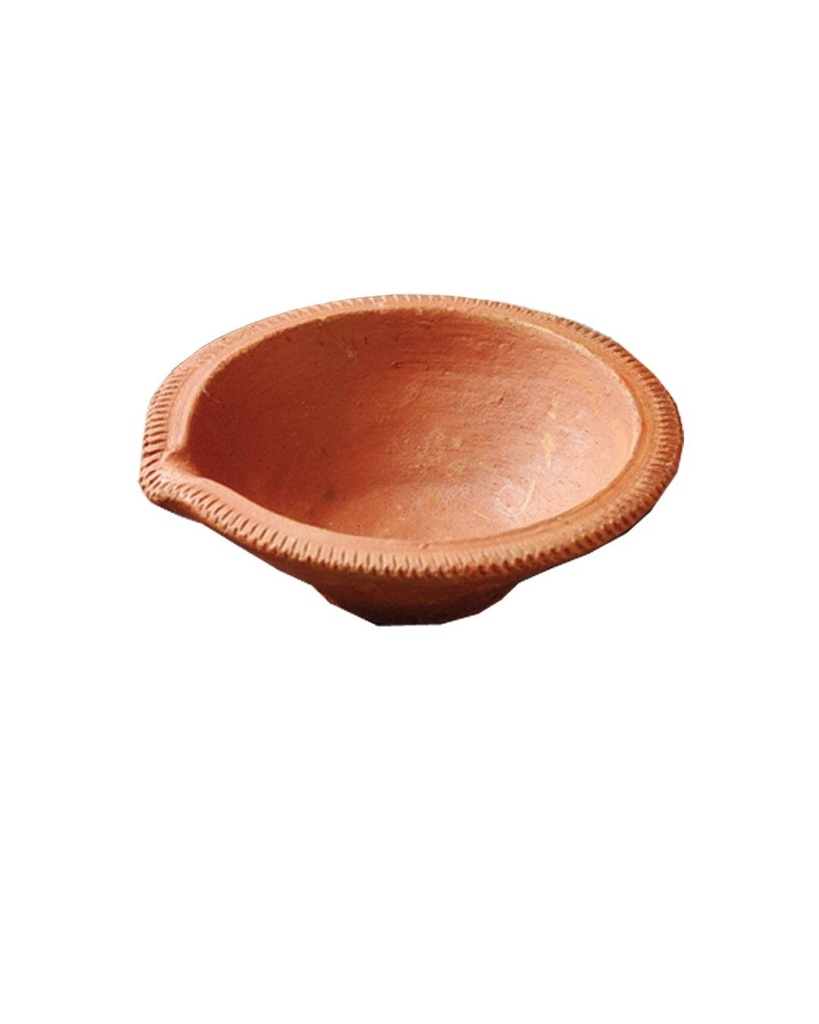 Mitti Plain Diya (5”)