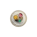Mini Puja Thali with Haldi Kumkum (3”) PK OF 10