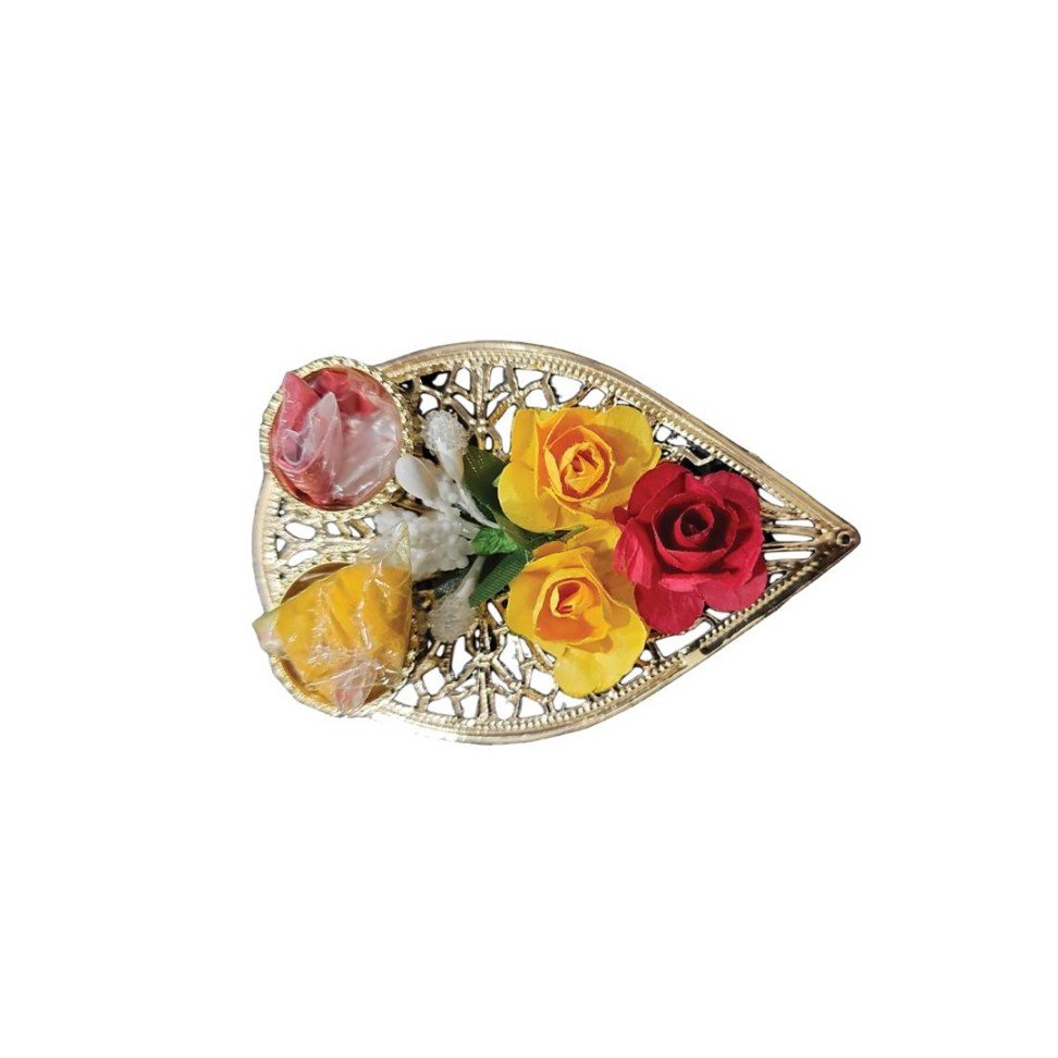 Mini Puja Thali with Haldi Kumkum (4”) PK OF 10