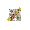 Mini Puja Thali with Haldi Kumkum (3”) pk of 10