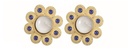 TEA LIGHT DIYA 6" SET OF 2