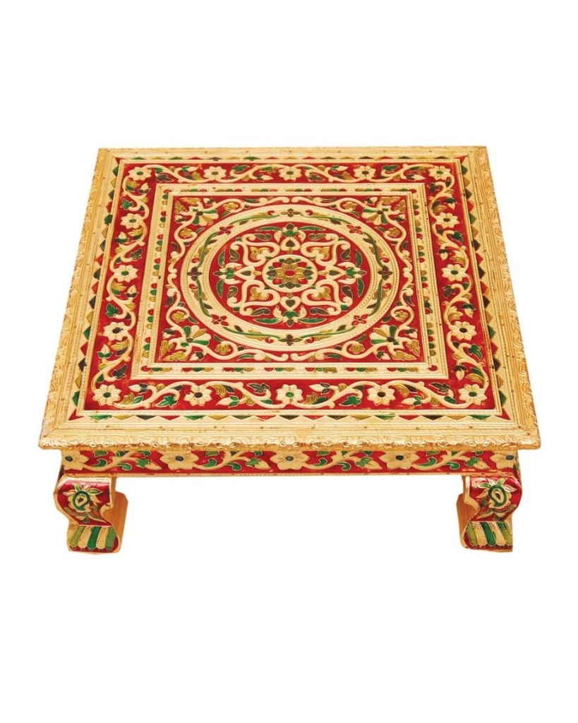 Golden Meenakari (15” x 15”)