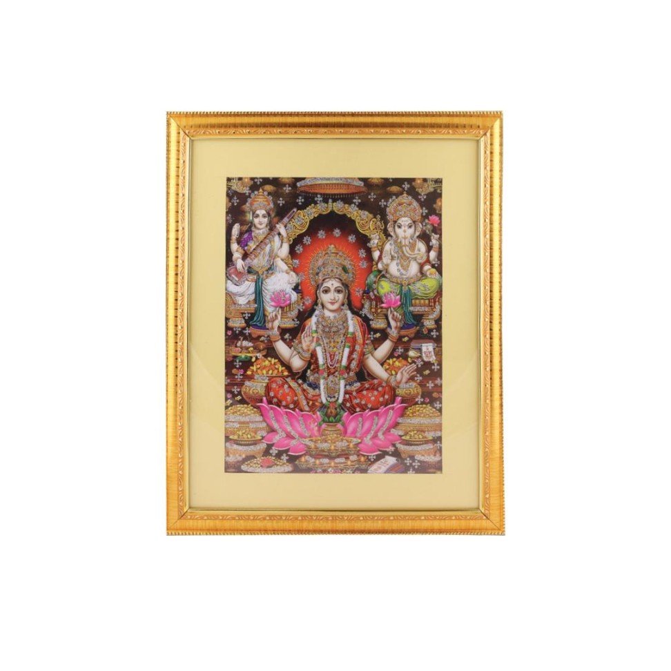 Wooden Frame Divine Picture 15x12.5