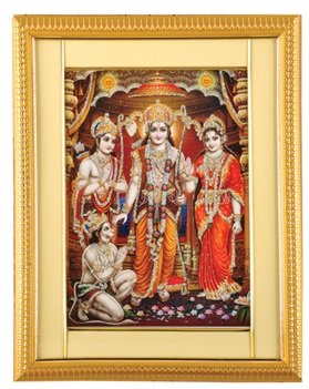 Wooden Frame Divine Picture 15x12.5