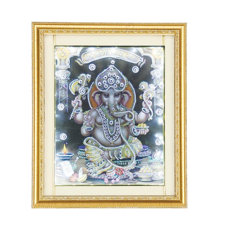 Lighted Wooden Frame