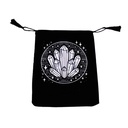 Healing Crystals Velvet Tarot Card Bag