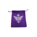 Mystical Moth Velvet Tarot Card Bag