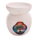Eternal Tree Ceramic Oil Burner – 3"