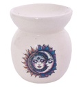 Sun and Moon Ceramic Oil Burner – 3"
