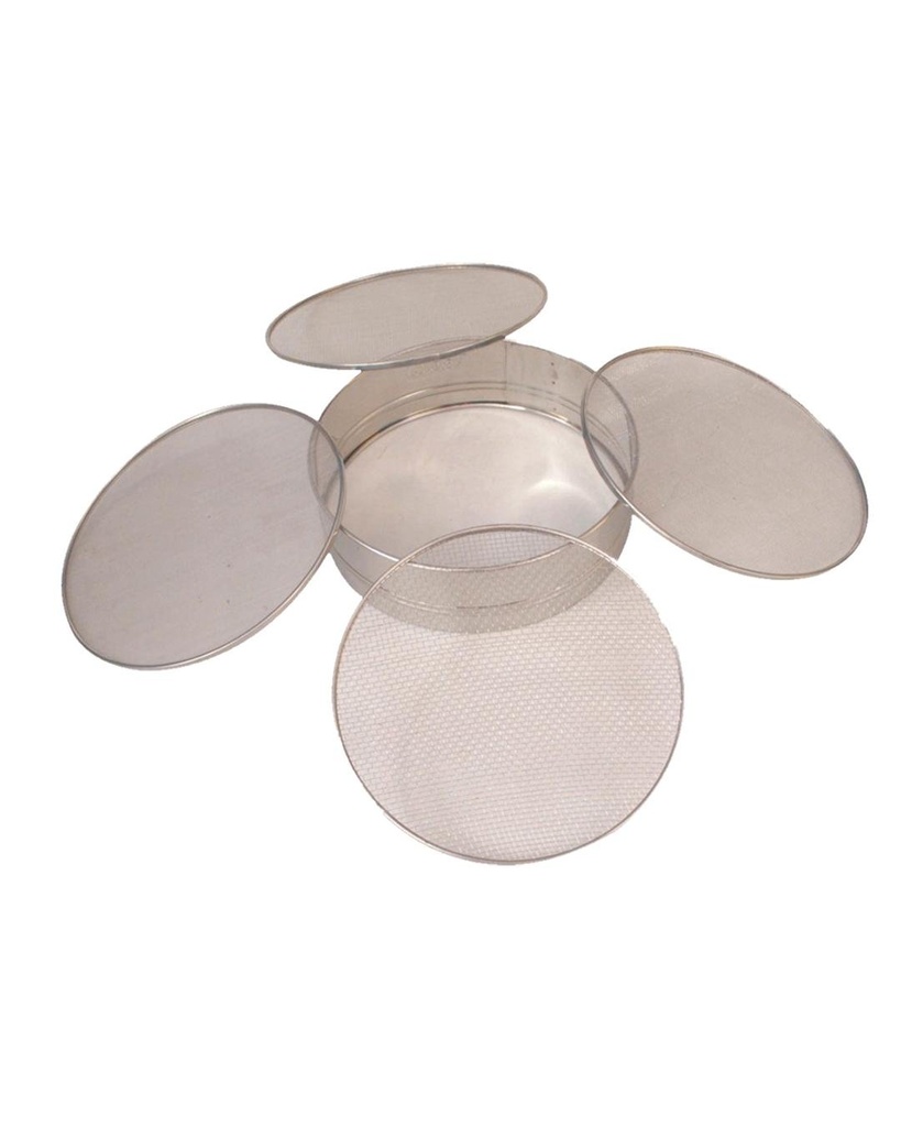 Strainer with 4 Mesh Attachments (D: 8.5”)
