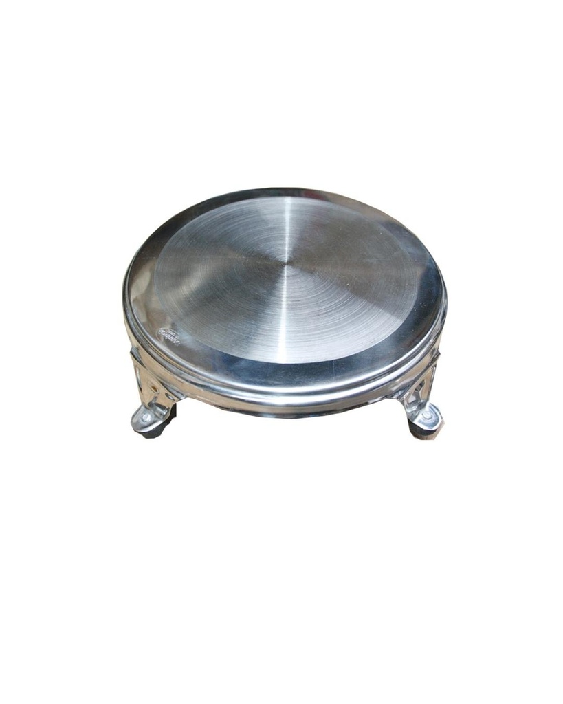 Stainless Steel Chakla (9”)