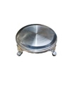 Stainless Steel Chakla (9”)