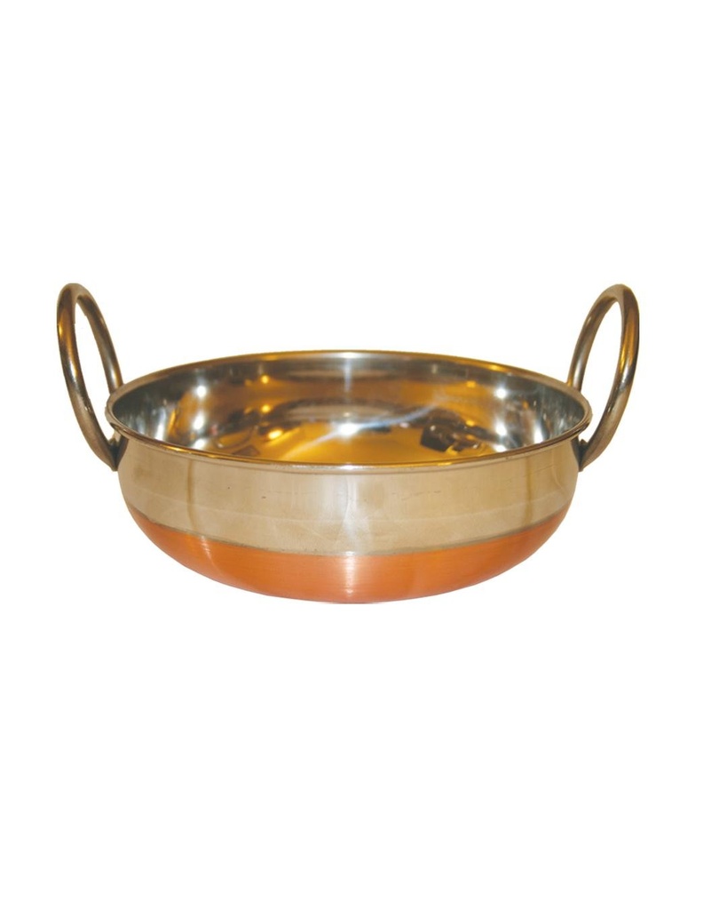 (9”) Copper Steel Kadhai