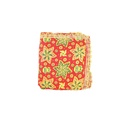 Red Printed Chunari Glitter 78x42