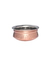 Copper Steel  Hyderabadi Handi (15 X 6.5 cm)