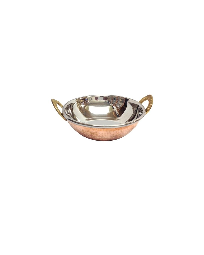 Copper Steel Kadhai (13 X 4.5 cm)