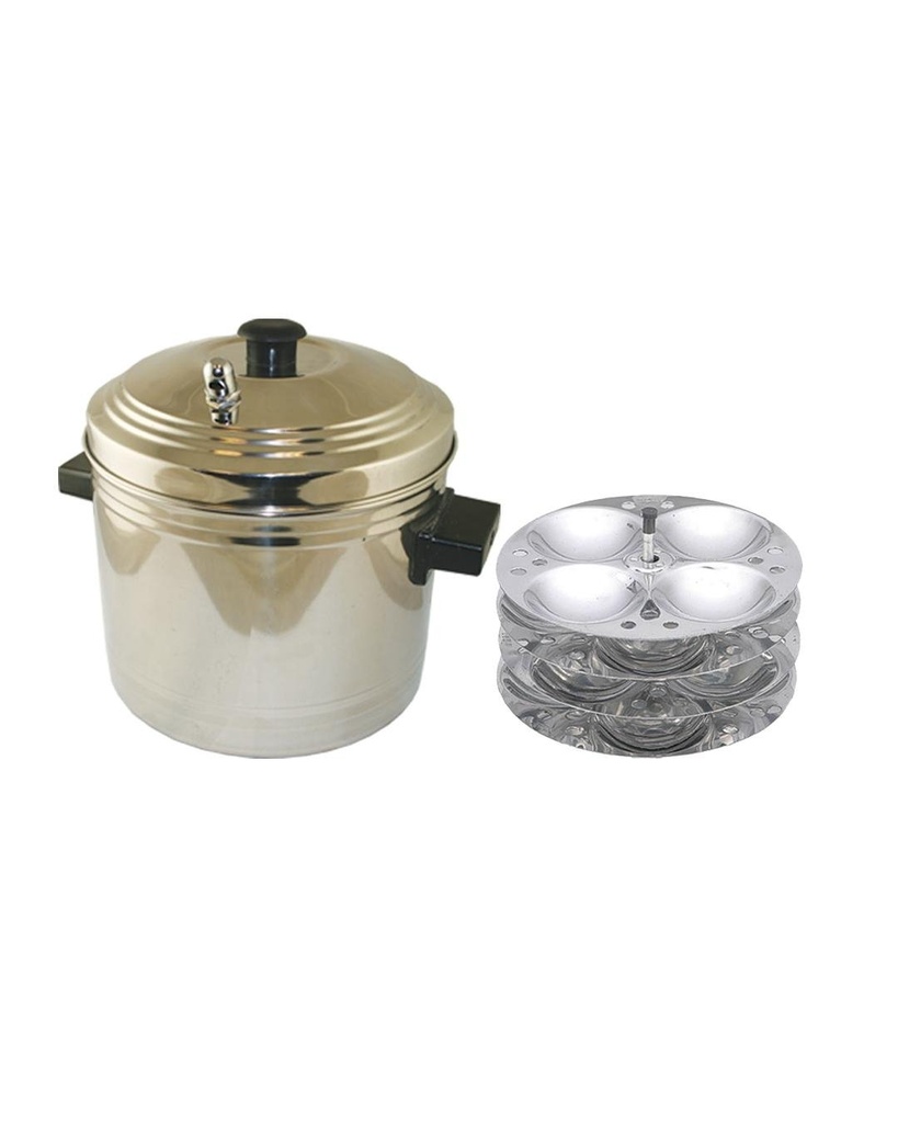 Idli Cooker with 4 Layer Idli Stand