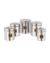 Ubha Dabba Clear Top Set of 5
