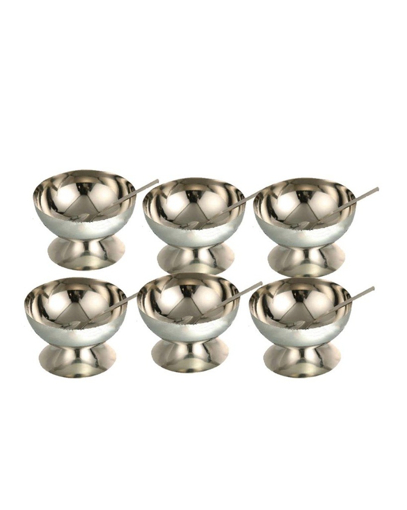 Ice Cream Cup and Spoons(Set of 6)
