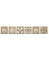 Wooden Stencils (12” X 12”) (Set of 6)