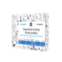 Aquamarine Peppermint Clarity Scented Ritual Candles – Pack of 20