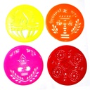 ROUND STRAINER STENCIL 6" ( SET OF 6 )