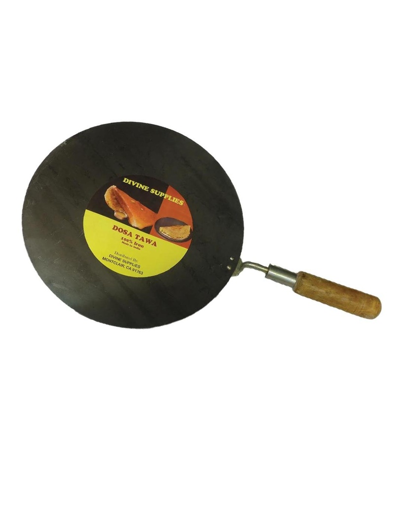 Flat Iron Dosa Tawa (12”)