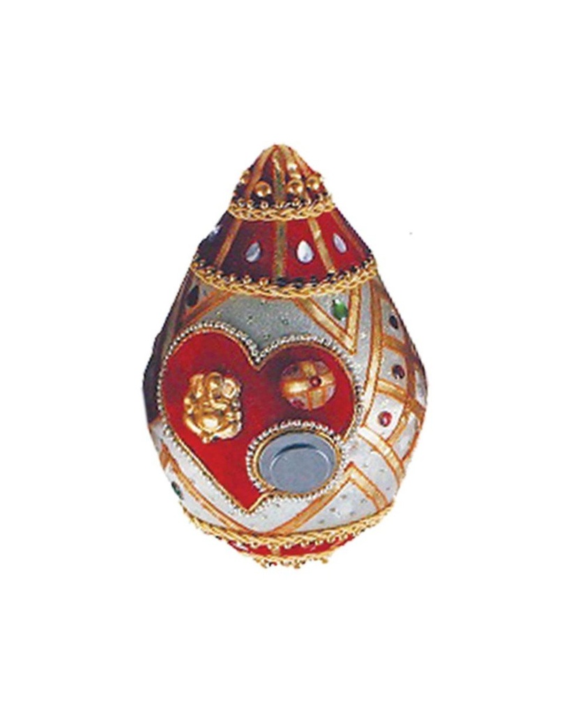 Decorative Resham Dori Nariyal  (7”)