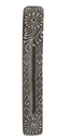 11" Grey Patterned Mango Wood Incense Ash Catcher
