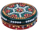 Colored Stone Work Box (7”)
