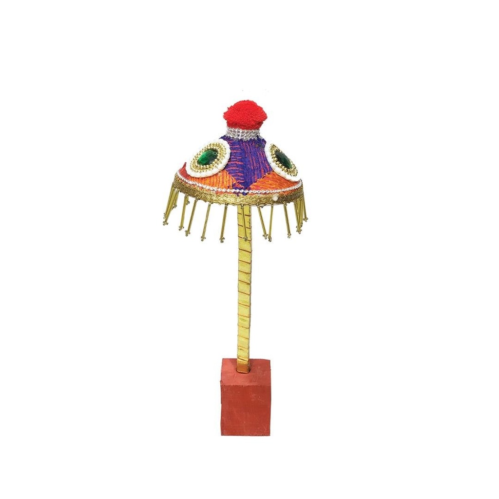 Ganpati Chhatra (for murtis 8" & smaller)