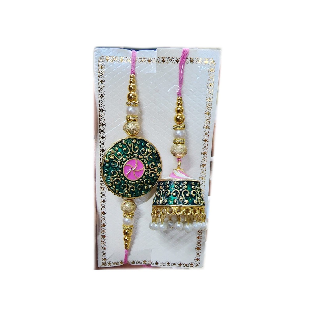 Bhaiya Bhabhi Rakhi Loomba Set