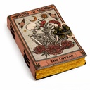 The Lovers Blank Leather Journal