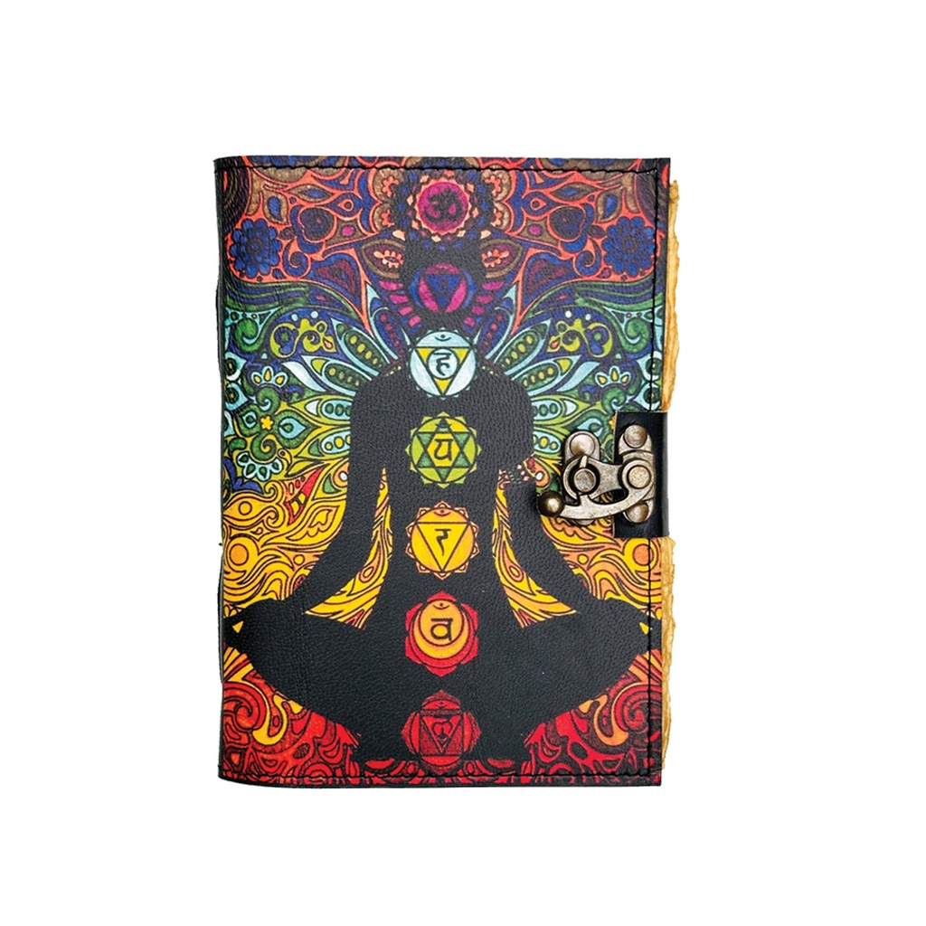 [14541] Soul Harmony Blank Leather Journal