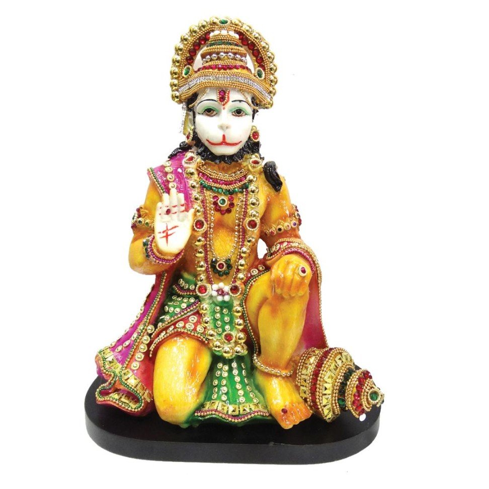 Decorated Hanuman 12”