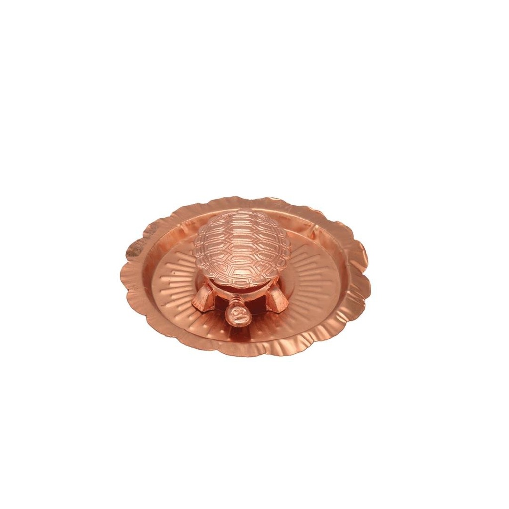 Copper Vastu Kachua Plate 3.5"